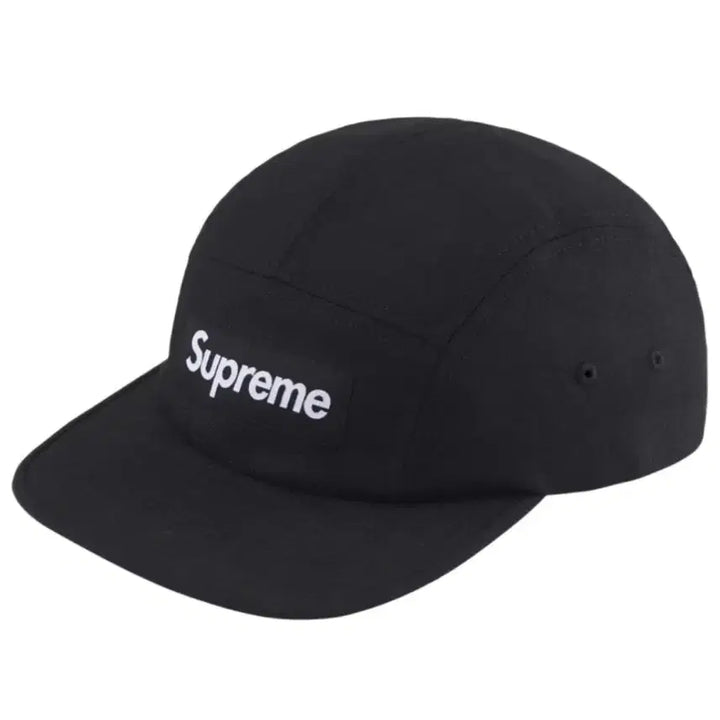 [BUNJANG] Supreme Camp Cap Black FW25 / 슈프림 캠프 캡모자 블랙 fw25