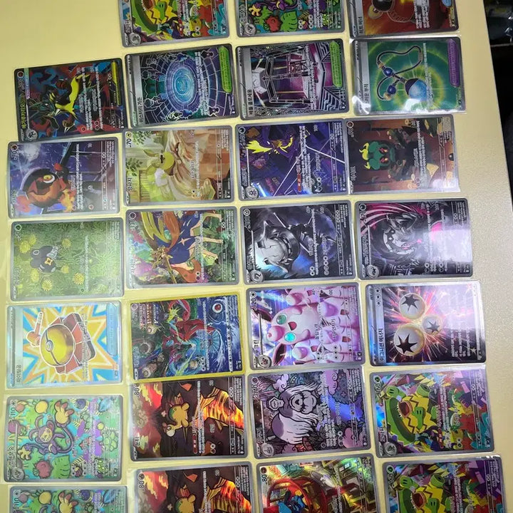 [BUNJANG] Pokemon Card AR/SR Bundle Set (27 Cards) / 포켓몬카드(AR+SR)일괄판매 27장
