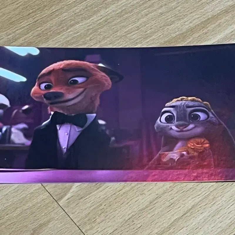 [BUNJANG] Zootopia Hologram Card / 주토피아 홀로그램 카드