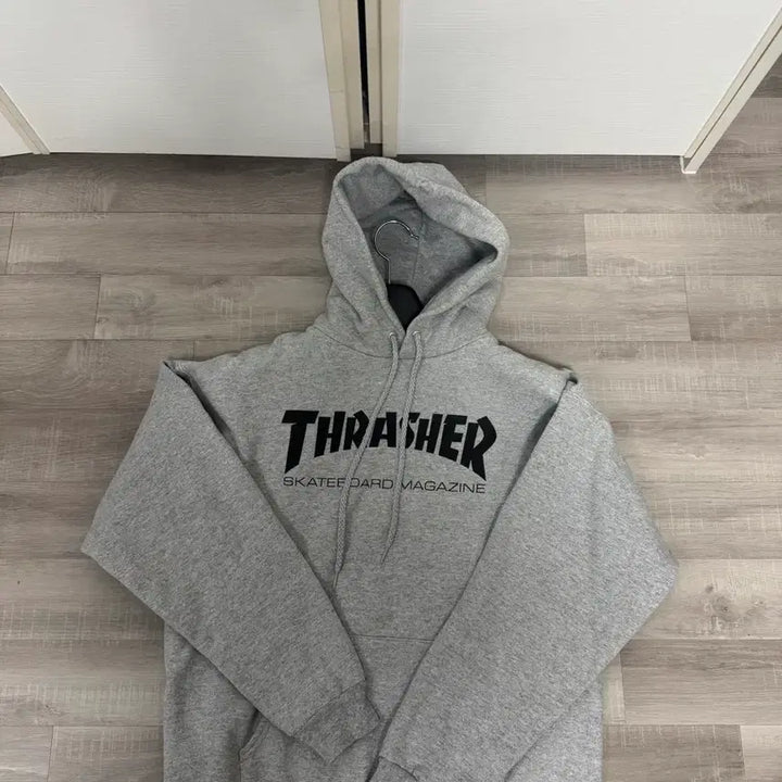 [BUNJANG] THRASHER Gray Hoodie / 트래셔 THRASHER 회색 후드티