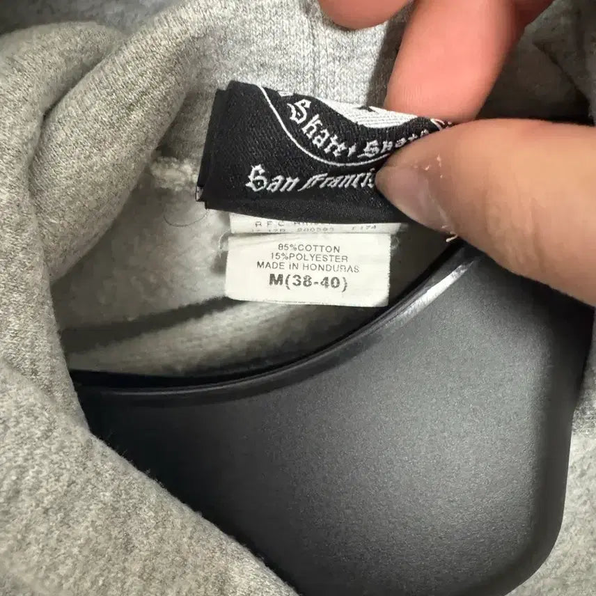 [BUNJANG] THRASHER Gray Hoodie / 트래셔 THRASHER 회색 후드티