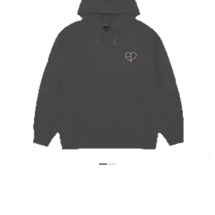 [BUNJANG] Blackpink Jump Hoodie Charcoal M / 블랙핑크 점프 후드티 차콜 M