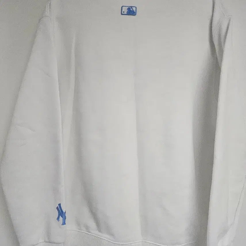 [BUNJANG] MLB New York Yankees Sweatshirt White L / MLB Yankees 양키스 맨투맨 화이트
