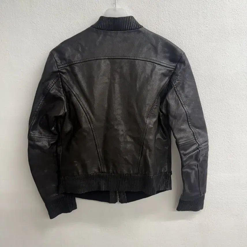 [BUNJANG] Levi's Blue Tab Goat Leather Bomber Jacket (M) / 리바이스 블루탭 염소가죽 블루종 봄버 자켓 (M, 90)