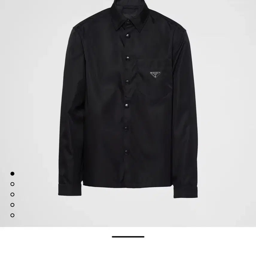 [BUNJANG] Prada Re-Nylon Shirt / 최저가)프라다 리나일론 셔츠