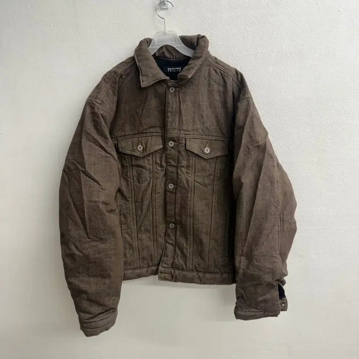 [BUNJANG] ourpas Padded Denim Mocha Jacket / 파스(ourpas) 패디드 데님 모카 자킷