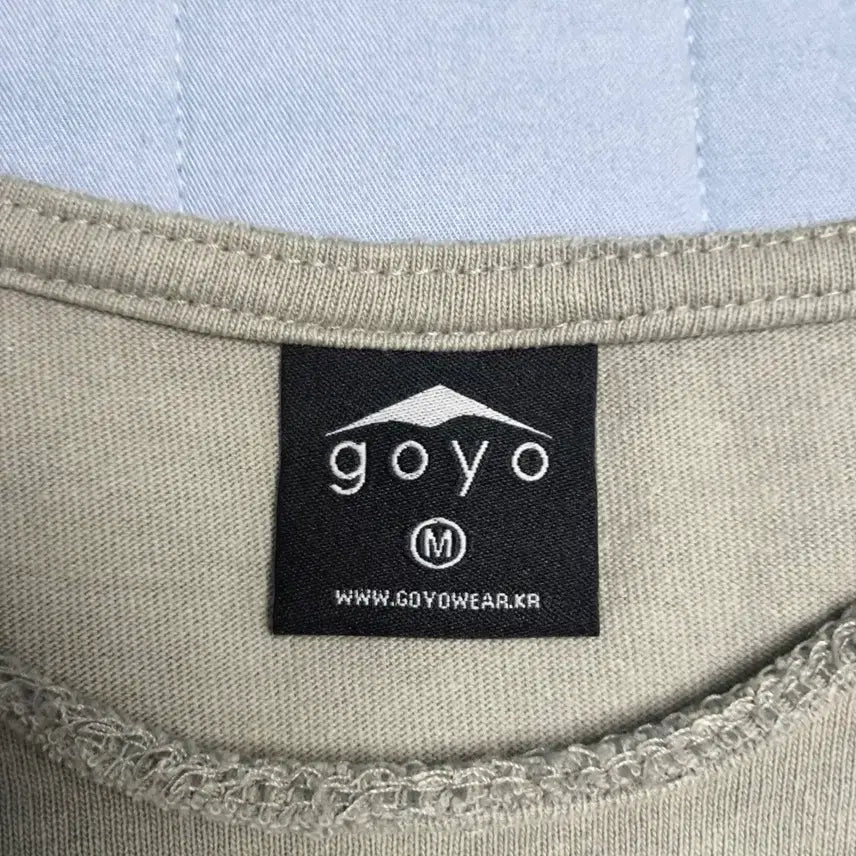 [BUNJANG] GOYO Wear Short Sleeve T-shirt / [M] GOYO wear 고요웨어 반팔티