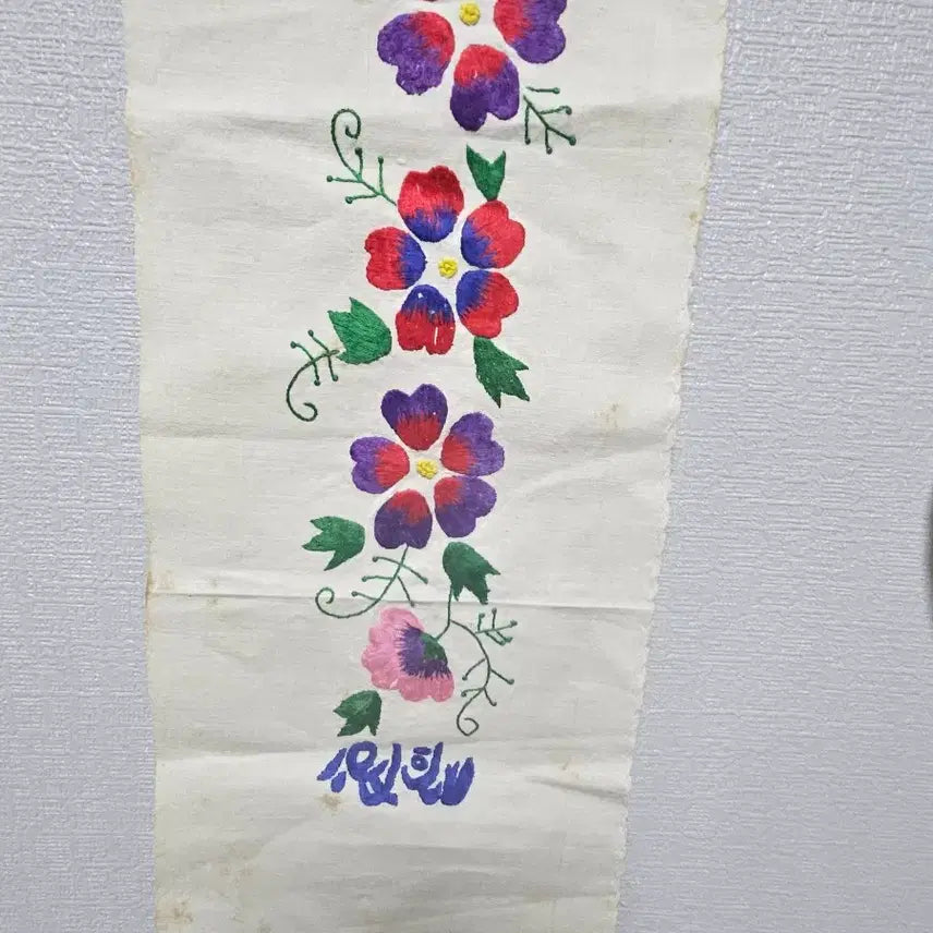 [BUNJANG] Vintage Tablecloth Ironing Board Pillowcase Hanger / 옛날 손수 식탁보 다리미판 베개보 양복걸이등 봉황문 길상문 상보