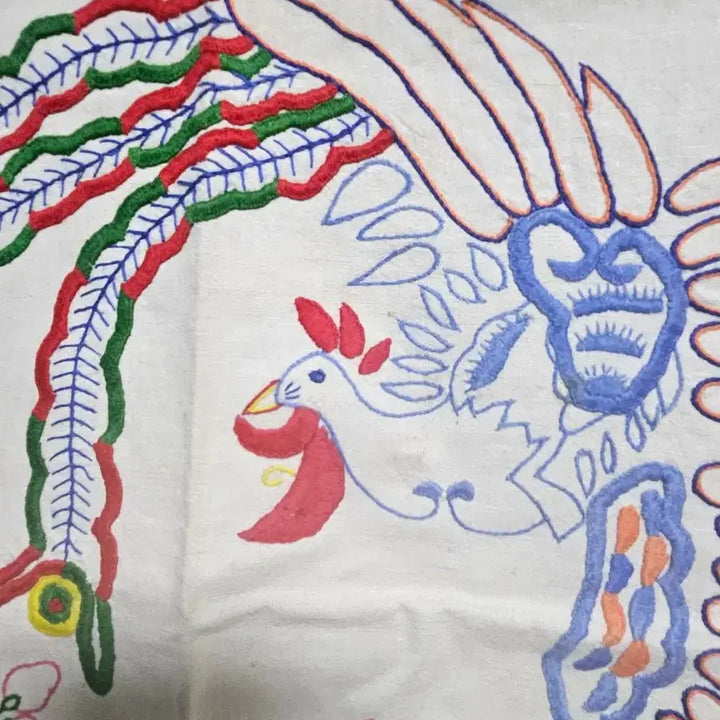 [BUNJANG] Vintage Tablecloth Ironing Board Pillowcase Hanger / 옛날 손수 식탁보 다리미판 베개보 양복걸이등 봉황문 길상문 상보