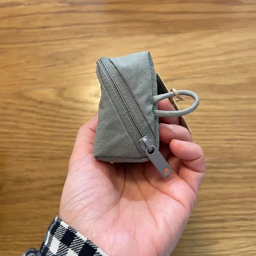 [BUNJANG] MUJI Open Pouch S Gray / 무인양품 크게 열리는 파우치 S 그레이