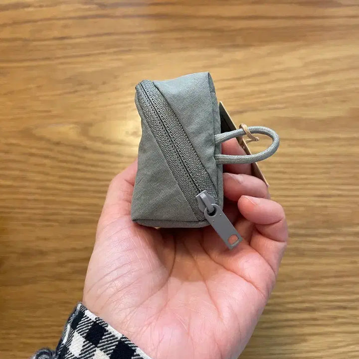 [BUNJANG] MUJI Open Pouch S Gray / 무인양품 크게 열리는 파우치 S 그레이