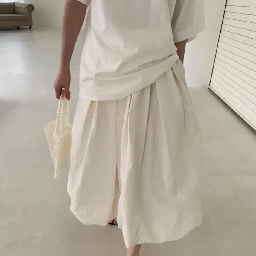 [SOLD OUT] A라인 롱 스커트 (블랙-새상품)