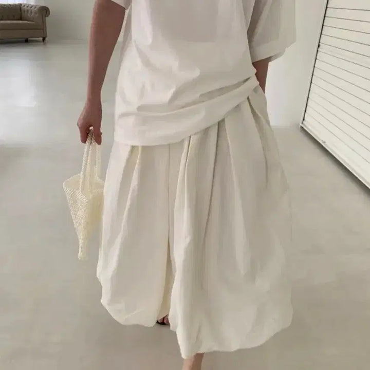 [SOLD OUT] A라인 롱 스커트 (블랙-새상품)