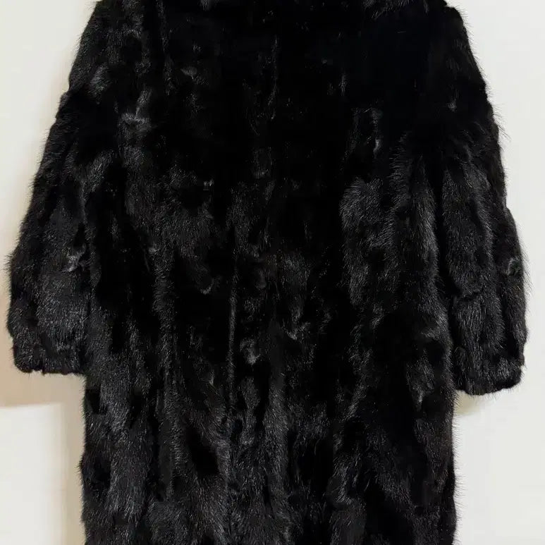 [BUNJANG] Boco Collection Mink Coat 55 Black / 보코 콜렉션 밍크 코트 55 블랙