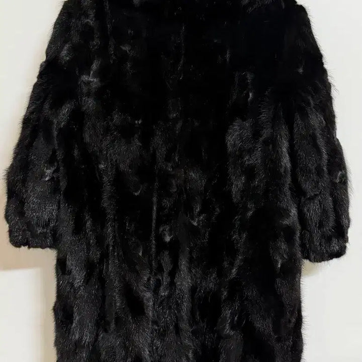 [BUNJANG] Boco Collection Mink Coat 55 Black / 보코 콜렉션 밍크 코트 55 블랙