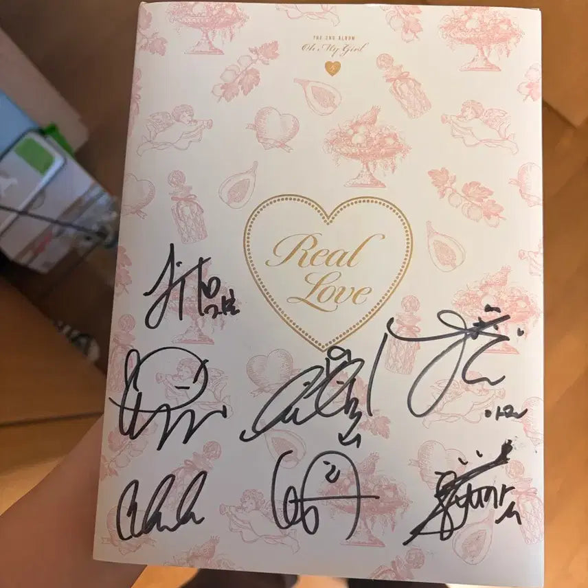 오마이걸 Real Love 사인 앨범