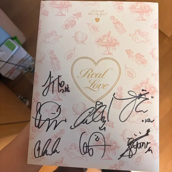 오마이걸 Real Love 사인 앨범