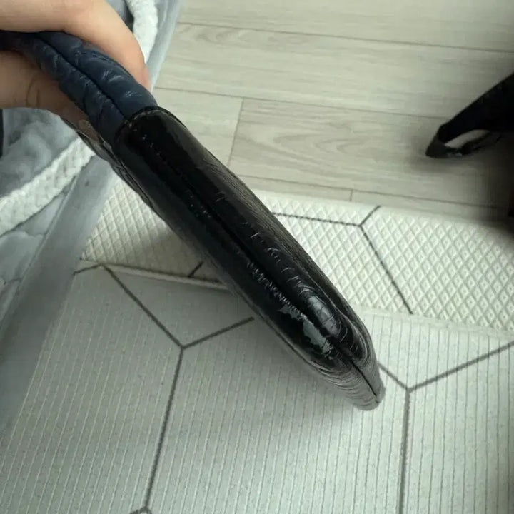 [BUNJANG] Chanel Quilted Clutch / 샤넬 퀼팅 클러치 네이비 블랙