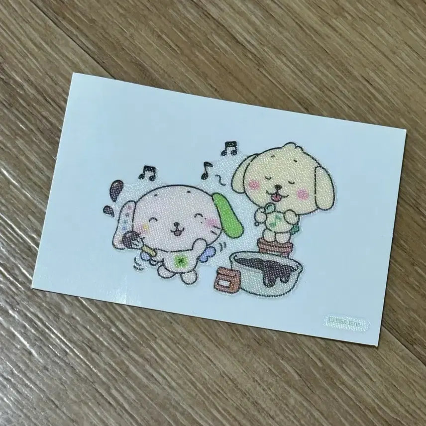 [BUNJANG] Wish Bakery Daengt & Ryeonryeon Sticker / 위시 베이커리 띠부씰 댕트&룐룐