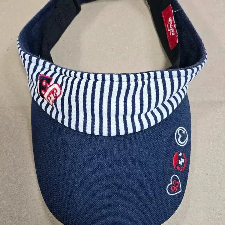 [BUNJANG] PEARLY GATES Navy Sun Cap for Women / 파리게이츠 네이비 썬캡 모자 여성용