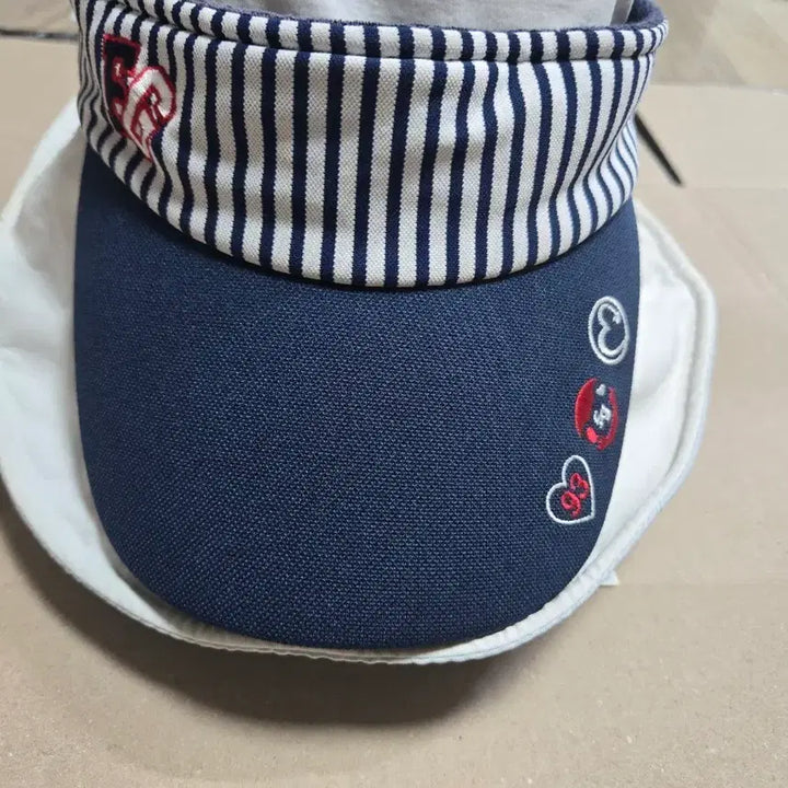 [BUNJANG] PEARLY GATES Navy Sun Cap for Women / 파리게이츠 네이비 썬캡 모자 여성용