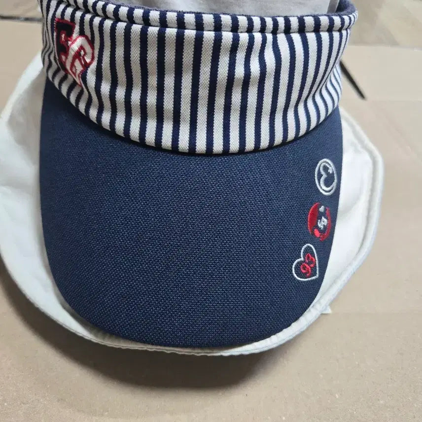 [BUNJANG] PEARLY GATES Navy Sun Cap for Women / 파리게이츠 네이비 썬캡 모자 여성용