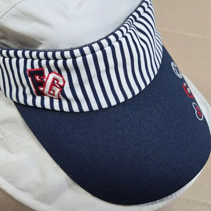 [BUNJANG] PEARLY GATES Navy Sun Cap for Women / 파리게이츠 네이비 썬캡 모자 여성용
