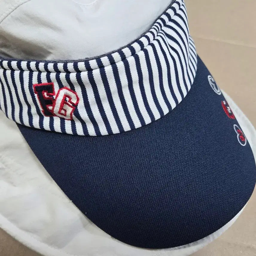 [BUNJANG] PEARLY GATES Navy Sun Cap for Women / 파리게이츠 네이비 썬캡 모자 여성용