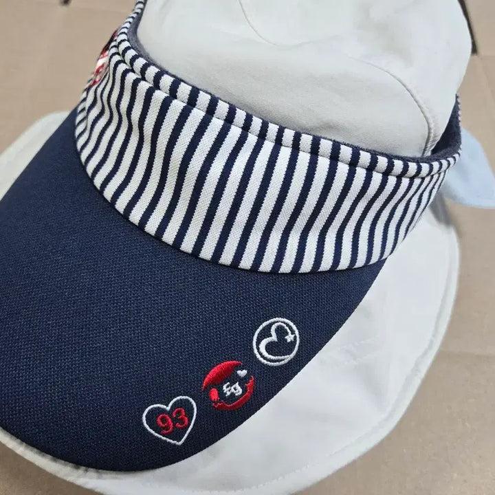 [BUNJANG] PEARLY GATES Navy Sun Cap for Women / 파리게이츠 네이비 썬캡 모자 여성용