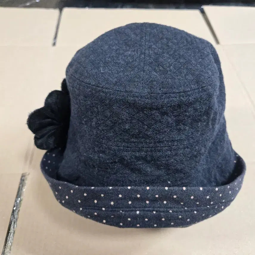 [BUNJANG] Palm Springs Navy Dot Pattern Bucket Hat / 봄 가을(무료배송) 벙거지 모자 네이비 팜스프링스