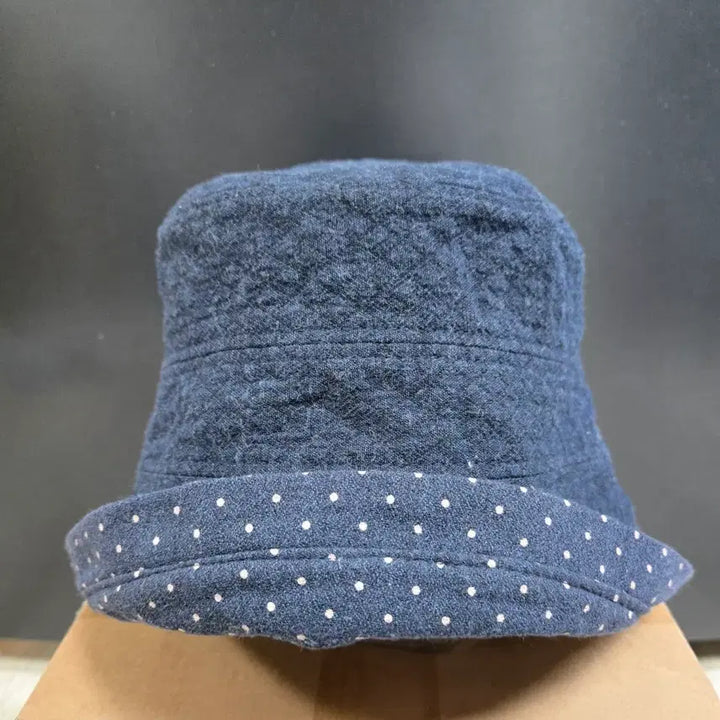 [BUNJANG] Palm Springs Navy Dot Pattern Bucket Hat / 봄 가을(무료배송) 벙거지 모자 네이비 팜스프링스
