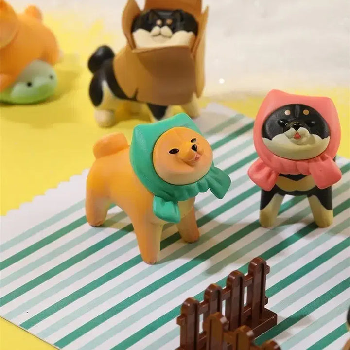 [BUNJANG] Shiba Inu Puppy Gacha Figure / 시바견 시바이누 강아지 가챠 피규어 캡슐토이