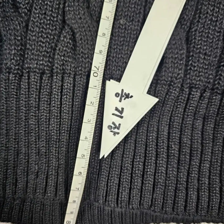 [BUNJANG] Cable Knit Polo Sweater / 폴로케이블니트