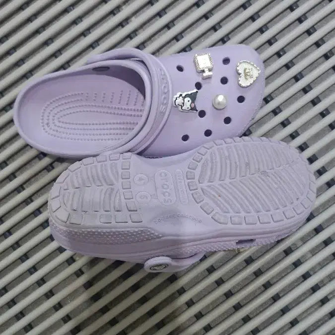 [BUNJANG] Crocs Lavender W6 Clogs / 크록스  라벤더  W6