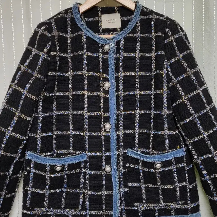 [BUNJANG] RAUSCH Tweed Check Jacket / RAUSCH 체크 트위드 자켓