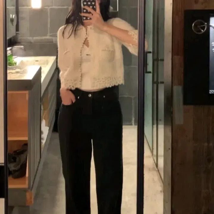 [BUNJANG] Siiye Time Denim Black Jeans / 시예 타임데님 흑청 (short)