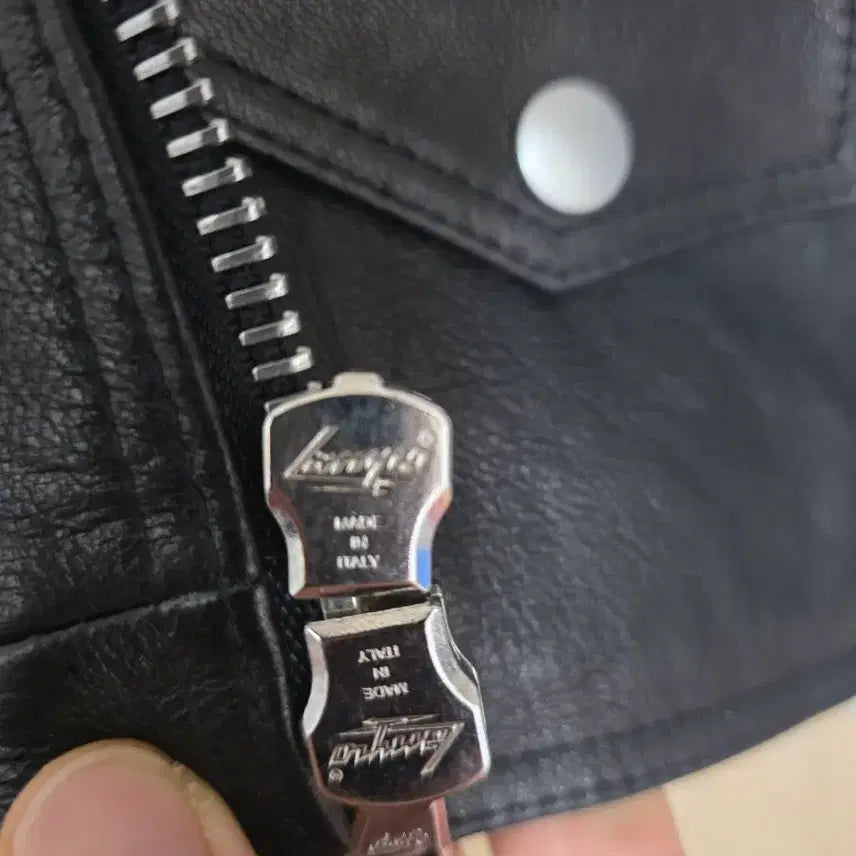 [BUNJANG] Dope Jaison Premium Lambskin Vegetable Rider Jacket M / 도프제이슨 프리미엄 램스킨 베지터블 라이더 자켓 M