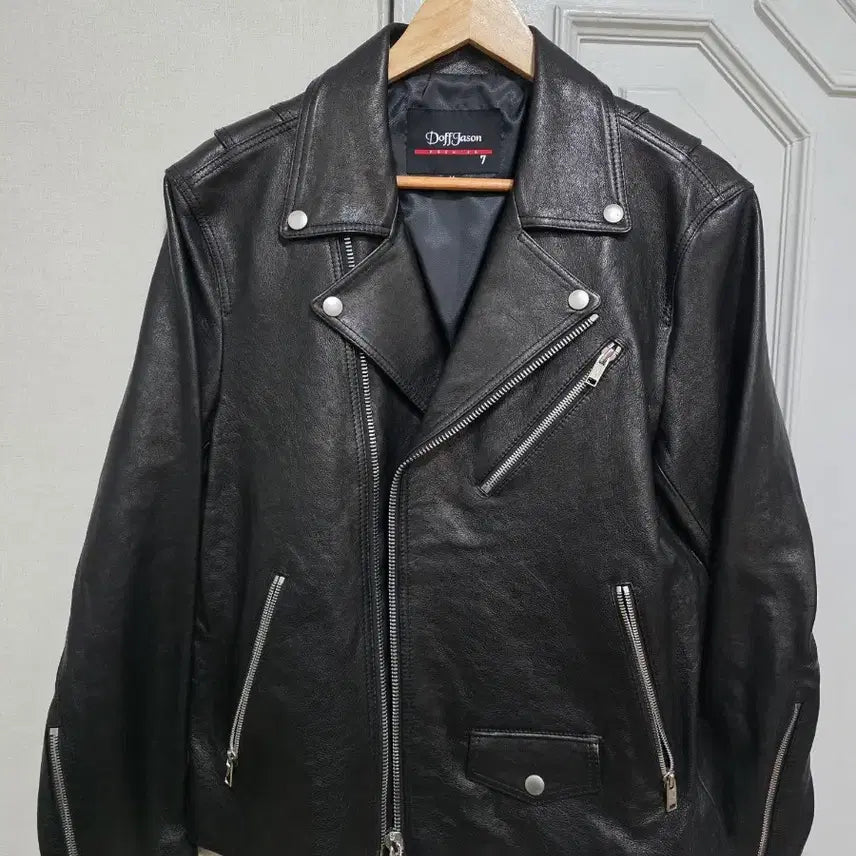 [BUNJANG] Dope Jaison Premium Lambskin Vegetable Rider Jacket M / 도프제이슨 프리미엄 램스킨 베지터블 라이더 자켓 M