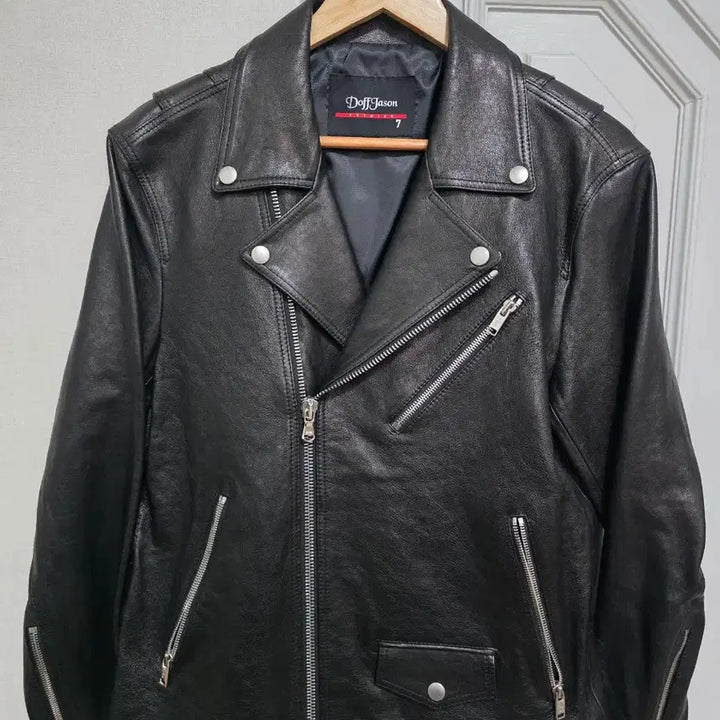 [BUNJANG] Dope Jaison Premium Lambskin Vegetable Rider Jacket M / 도프제이슨 프리미엄 램스킨 베지터블 라이더 자켓 M