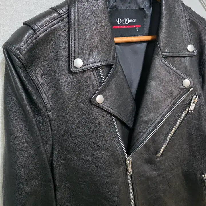 [BUNJANG] Dope Jaison Premium Lambskin Vegetable Rider Jacket M / 도프제이슨 프리미엄 램스킨 베지터블 라이더 자켓 M