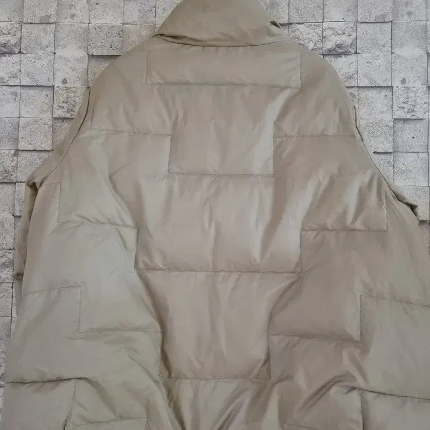 [BUNJANG] Beige Lightweight Down Padded Jumper / 베이지 다운패딩점퍼 경량