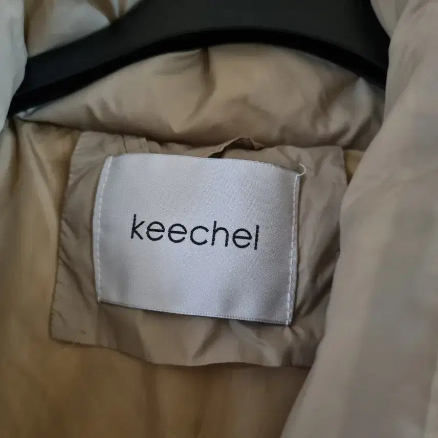 [BUNJANG] Beige Lightweight Down Padded Jumper / 베이지 다운패딩점퍼 경량