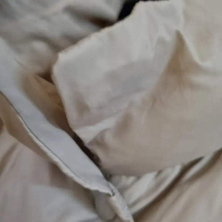 [BUNJANG] Beige Lightweight Down Padded Jumper / 베이지 다운패딩점퍼 경량