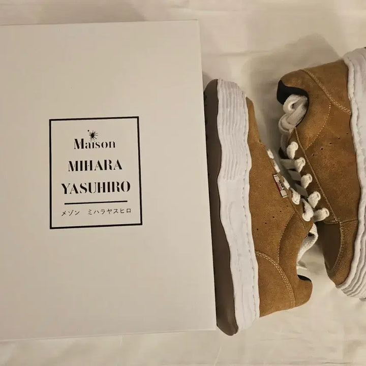 [BUNJANG] Maison Mihara Yasuhiro Original Sole Suede Brown (Size 44) / 메종 미하라 야스히로 올리버 OG 솔 스웨이드 브라운 (44)