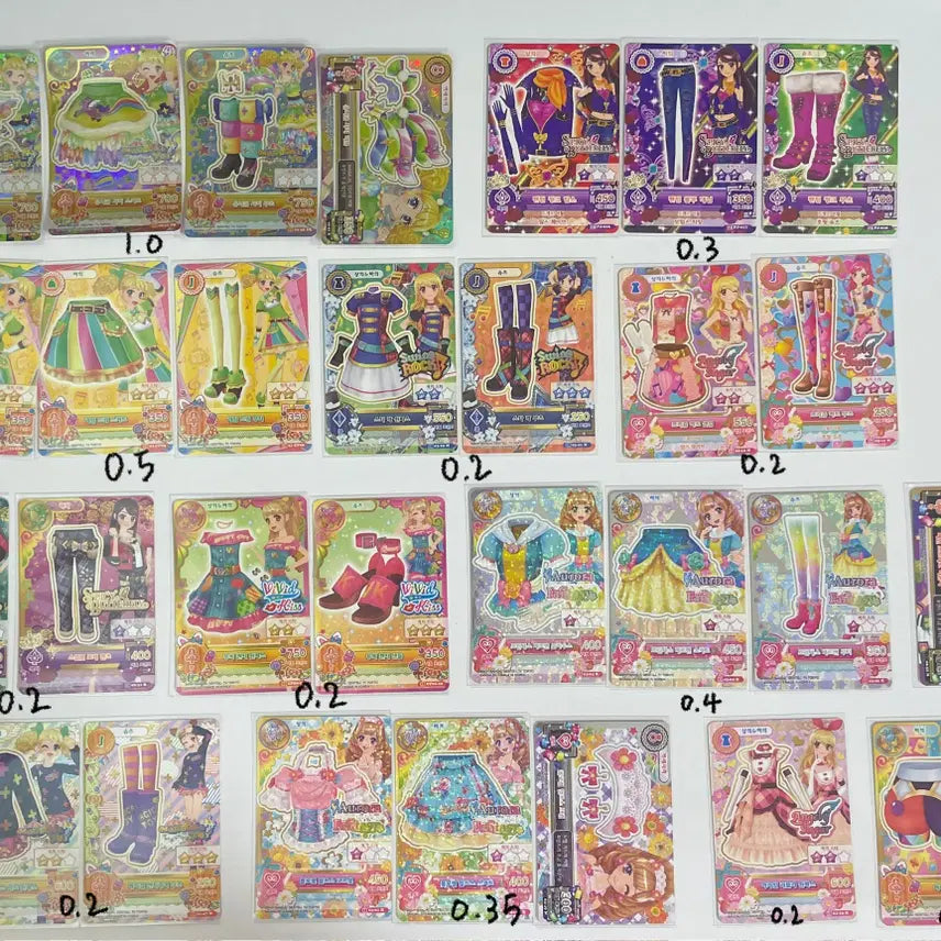 [BUNJANG] Aikatsu! Card Set / 아이엠스타 카드 판매