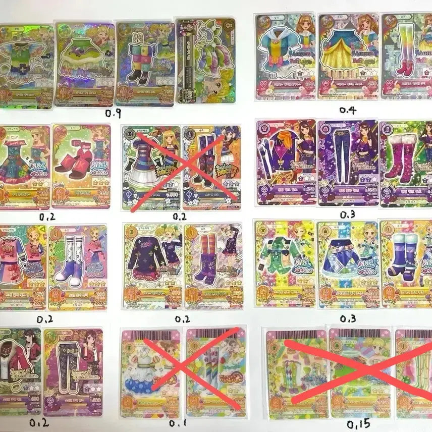[BUNJANG] Aikatsu! Card Set / 아이엠스타 카드 판매