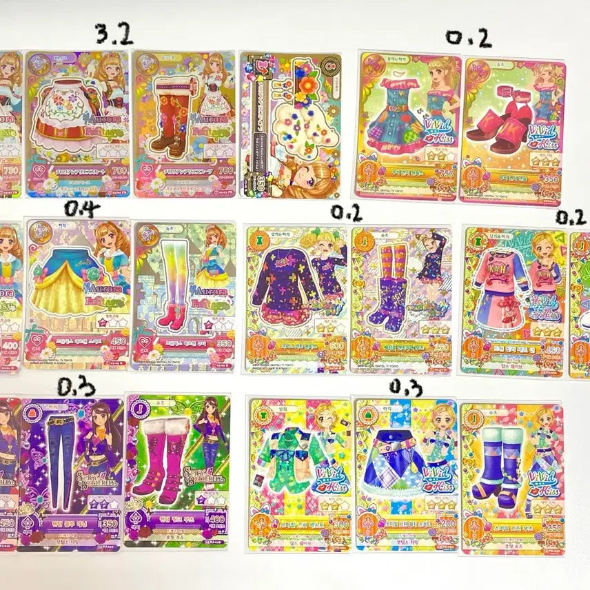[BUNJANG] Aikatsu! Card Set / 아이엠스타 카드 판매