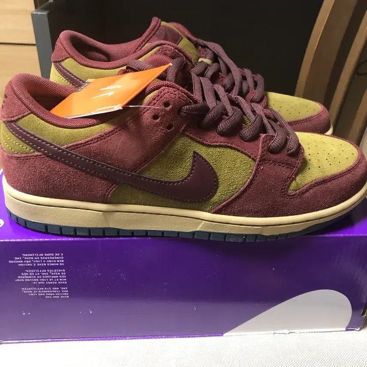 [BUNJANG] Nike SB Dunk Low Pro Dark Team Red / 나이키 SB 덩크 로우 프로 다크 팀 레드 새상품