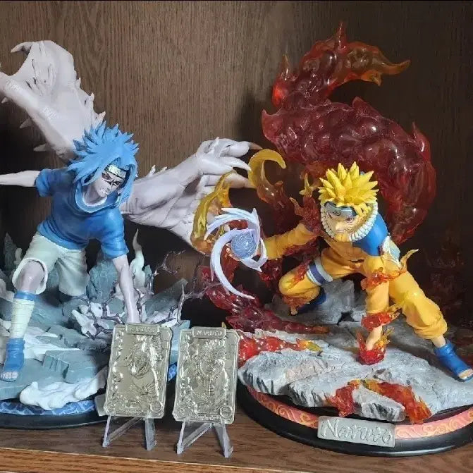 [BUNJANG] Clouds Naruto and Sasuke Resin Figures / 대구 직거래clouds 나루토,사스케 레진 피규어 (클라우드) 판매해요!
