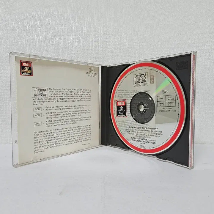 [BUNJANG] Kathleen Battle &amp; Christopher Parkening CD / 캐슬린 배틀 &amp; 크리스토퍼 파커닝 음반 CD